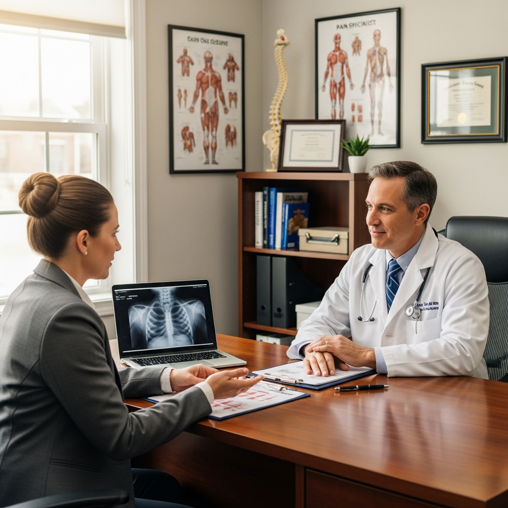 Bridgeport Pain Management After a Work Injury First 30 Days - Medstork Oklahoma